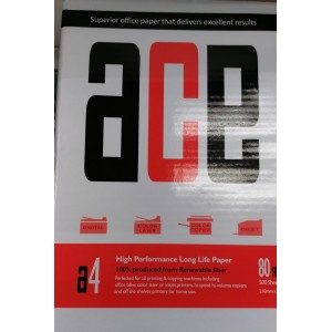 ACE A4 80gsm Paper 5 Ream