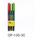Zebra WKCR1 OP-100 Optex Hightlight Pen(3c)